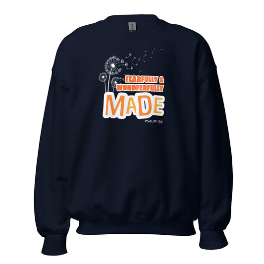 Fearfully & Wonderfully Made Unisex Sweatshirt
