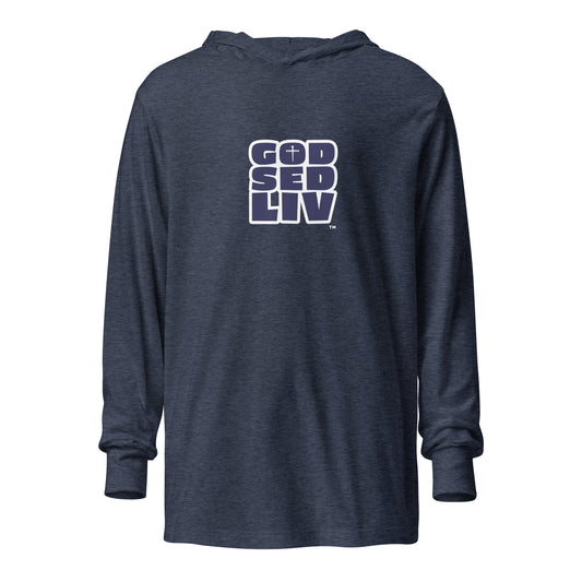 God Sed Liv 2024 Hooded Long-Sleeve Tee