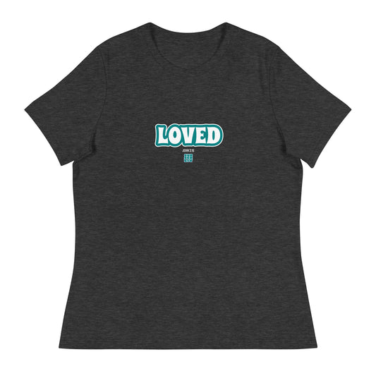 Loved (John 3:16) Women's Relaxed Tee