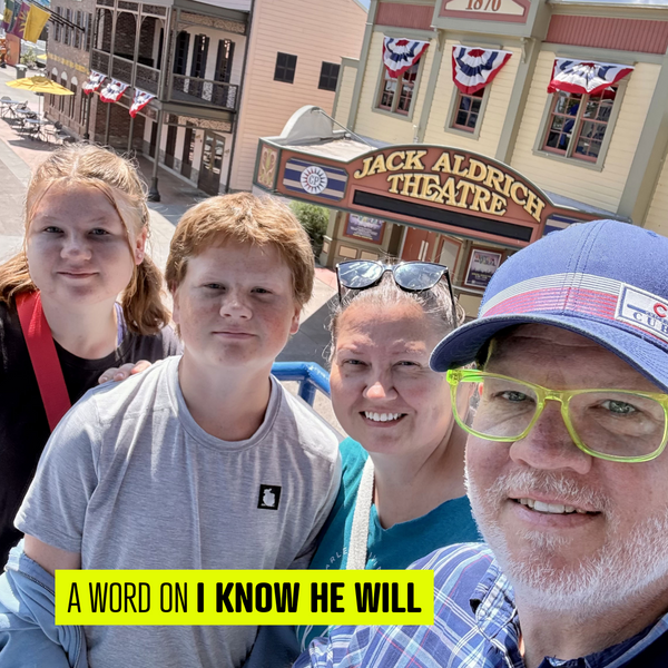 A Word From JDOT: I KNOW HE WILL