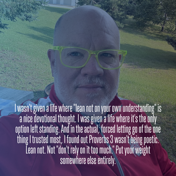 My Testimony Behind LEAN NOT