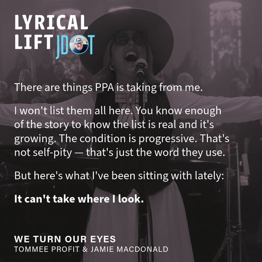 LYRICAL LIFT: "We Turn Our Eyes" BY Tommee Profit & Jamie MacDonald