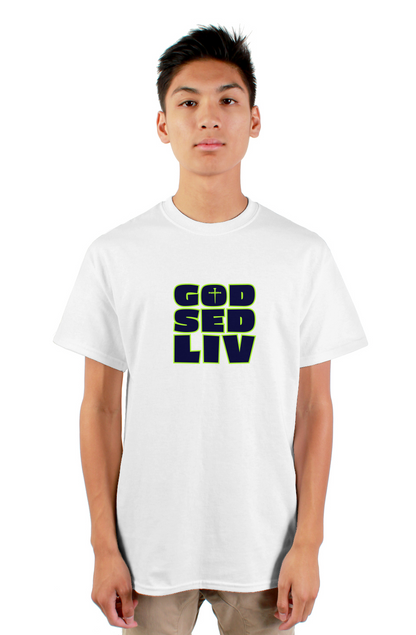 God Sed Liv Men's T-shirt