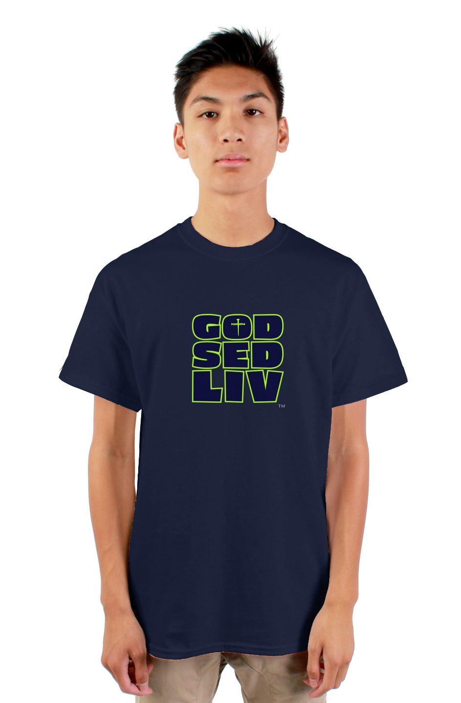 God Sed Liv Men's T-shirt