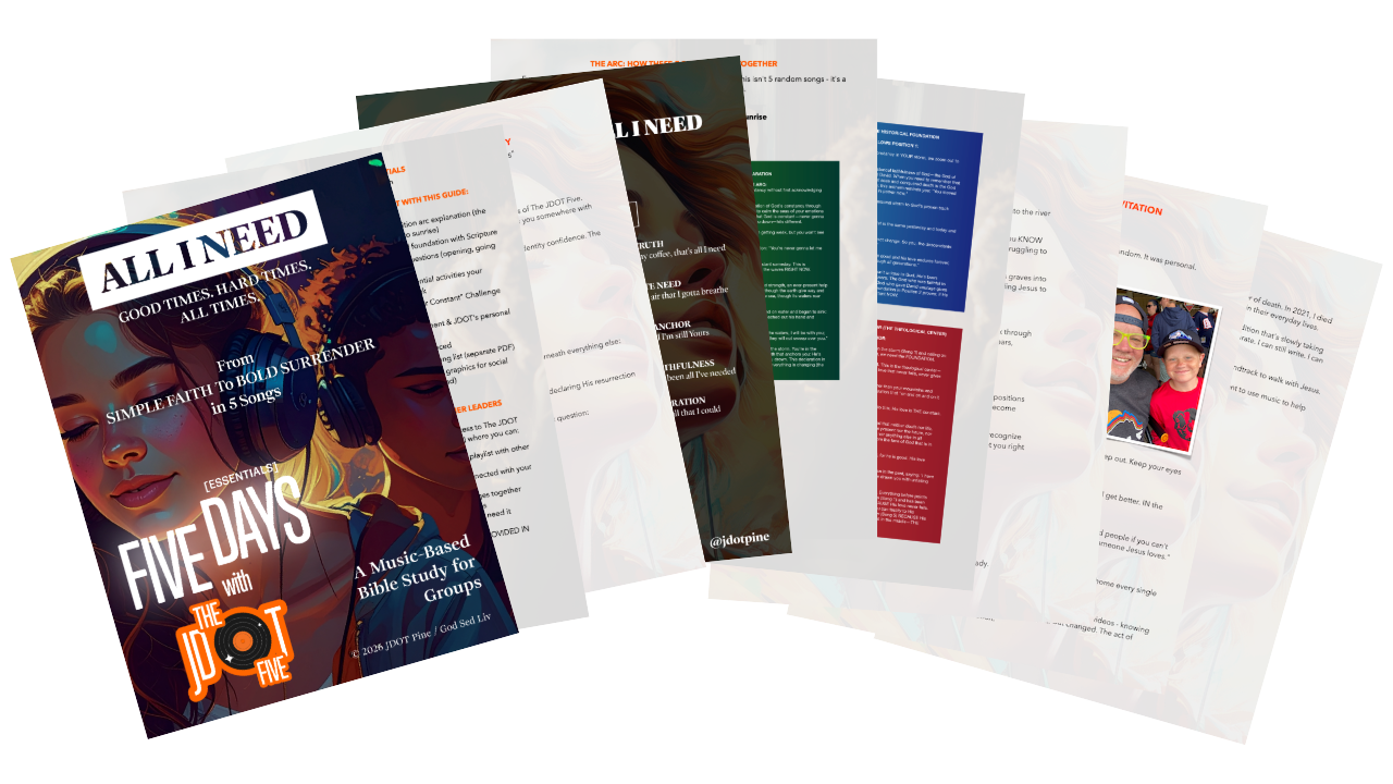 ALL I NEED - FIVE DAYS Essentials: Music-Based Small Group Curriculum