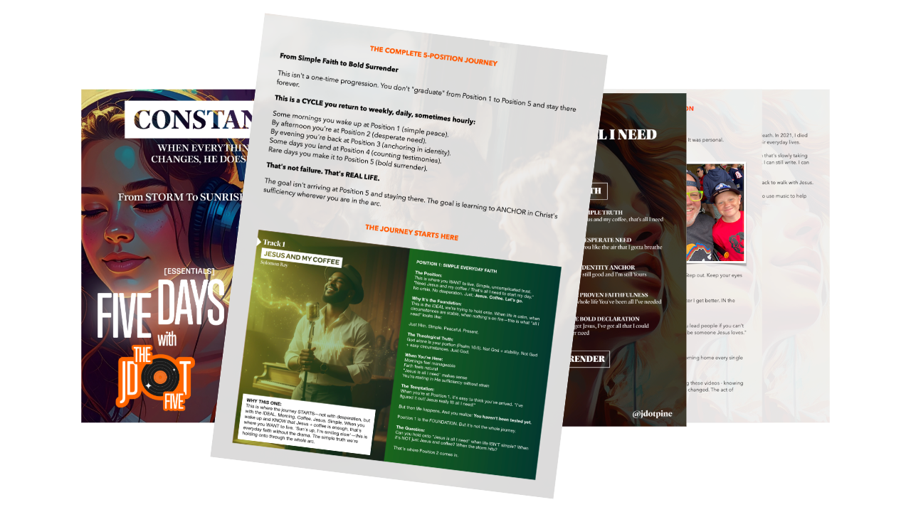 ALL I NEED - FIVE DAYS Essentials: Music-Based Small Group Curriculum