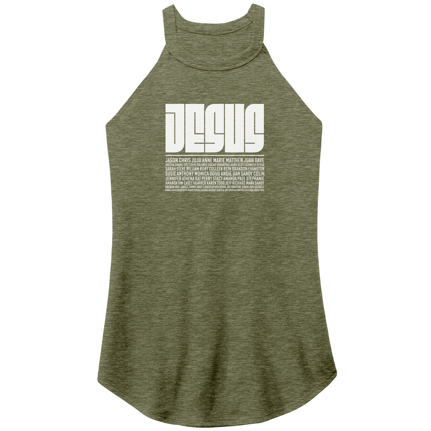 A Name Above Every Other Name Women's Rocker Tank