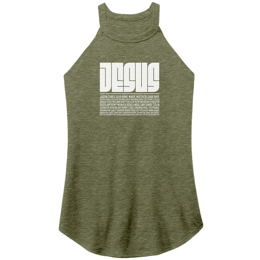 A Name Above Every Other Name Women's Rocker Tank