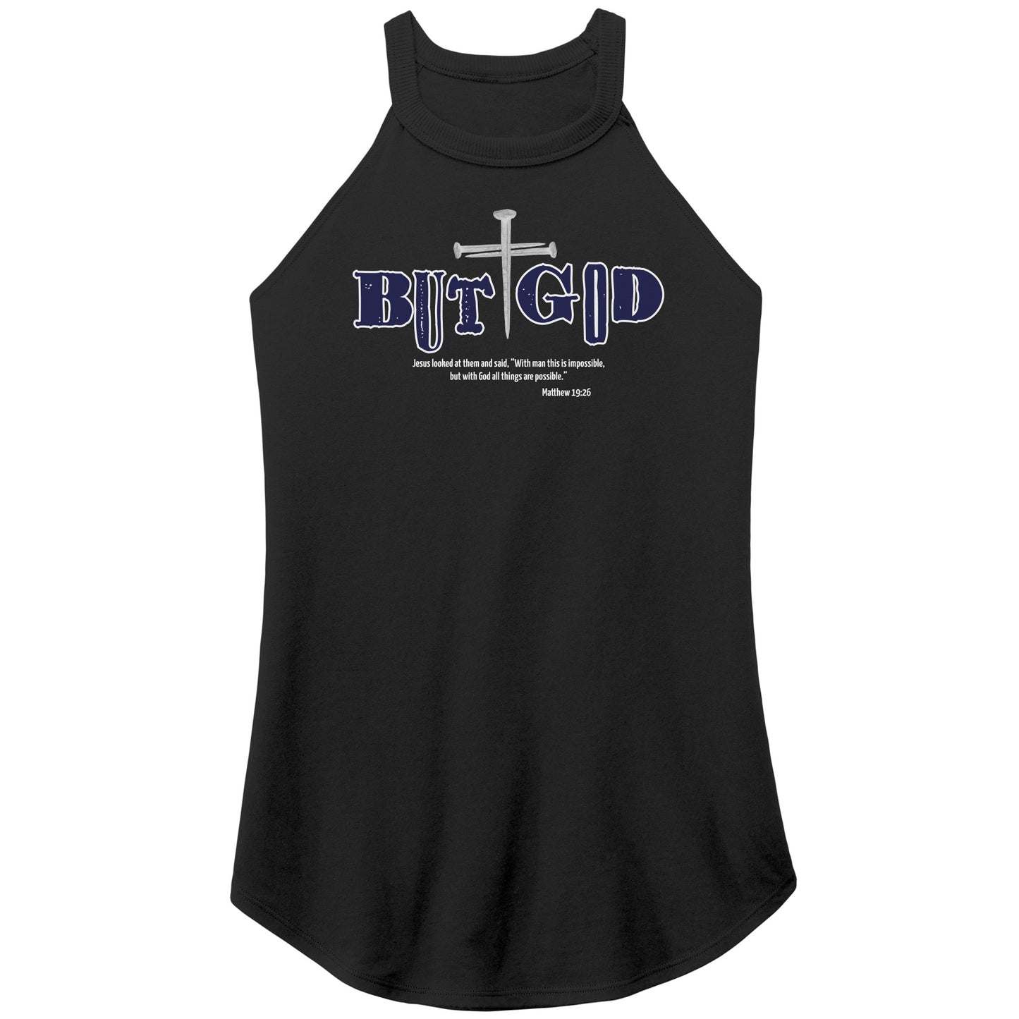 But God Women's Rocker Tank