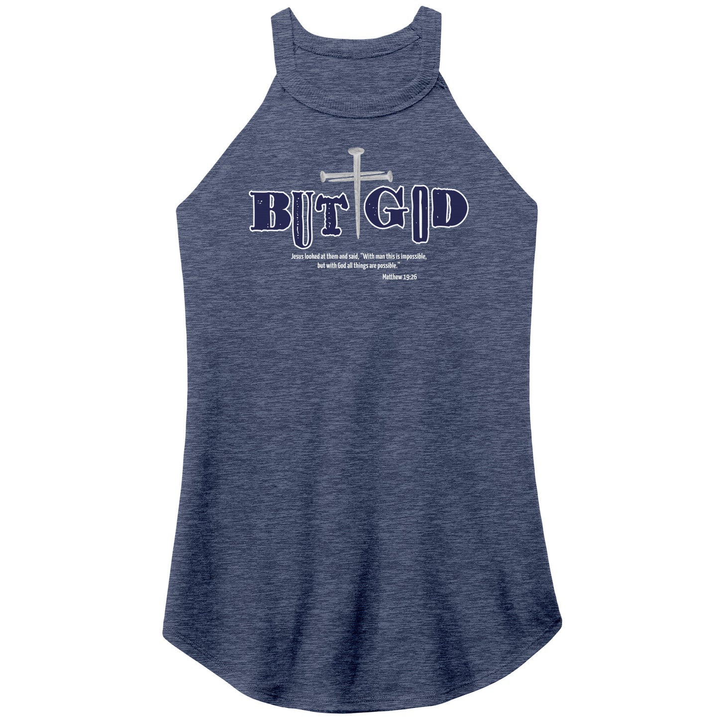 But God Women's Rocker Tank