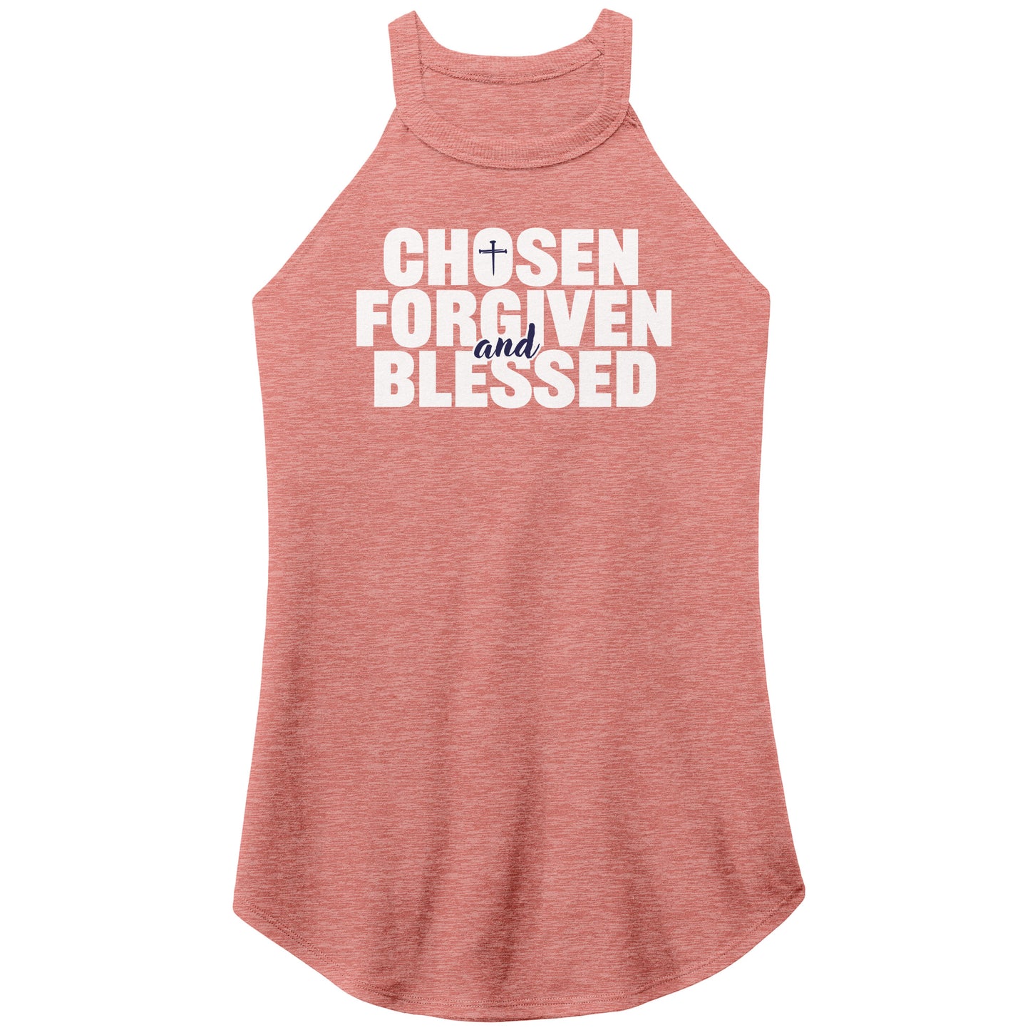 Chosen, Forgiven & Blessed Women's Rocker Tank