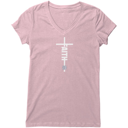 Faith Women's V-Neck Tee