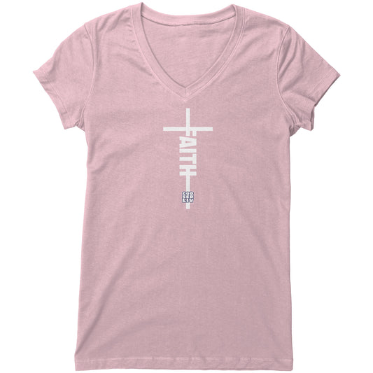 Faith Women's V-Neck Tee