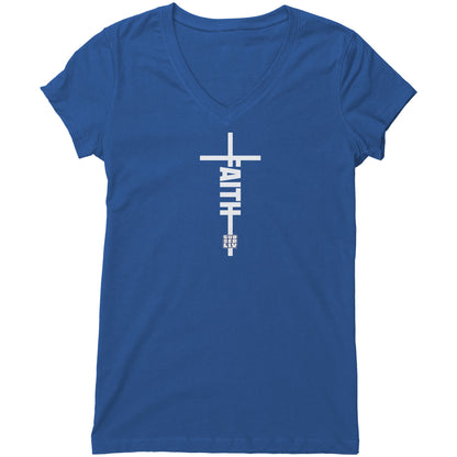 Faith Women's V-Neck Tee
