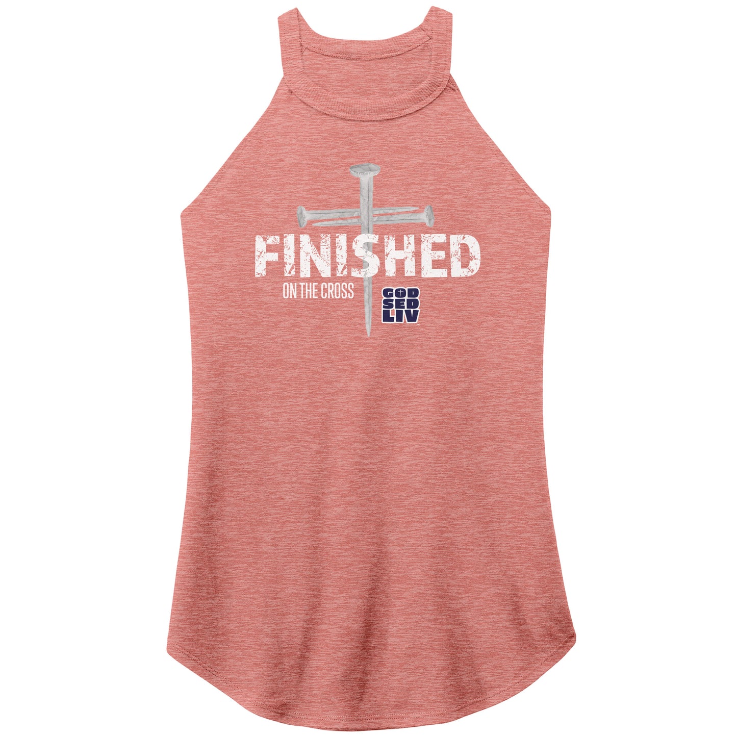 Finished on The Cross Women's Rocker Tank
