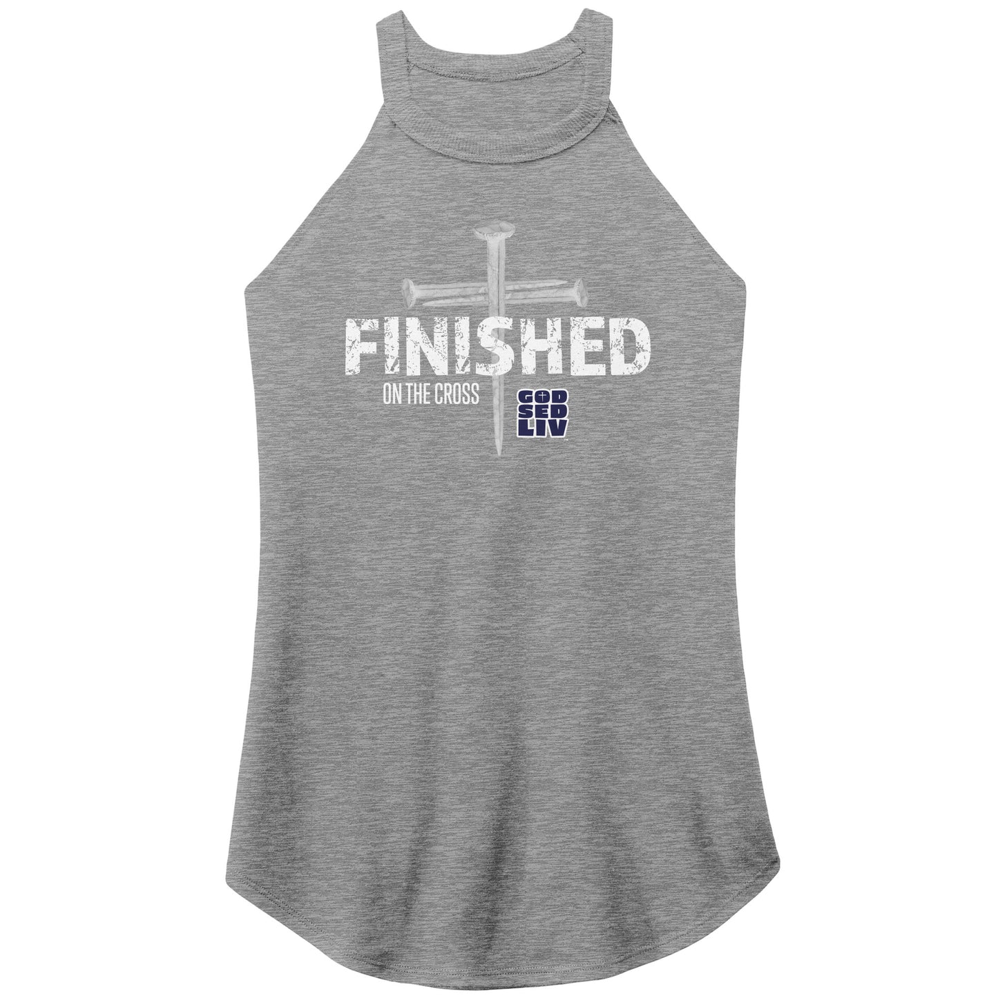 Finished on The Cross Women's Rocker Tank
