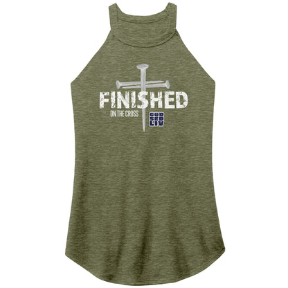 Finished on The Cross Women's Rocker Tank
