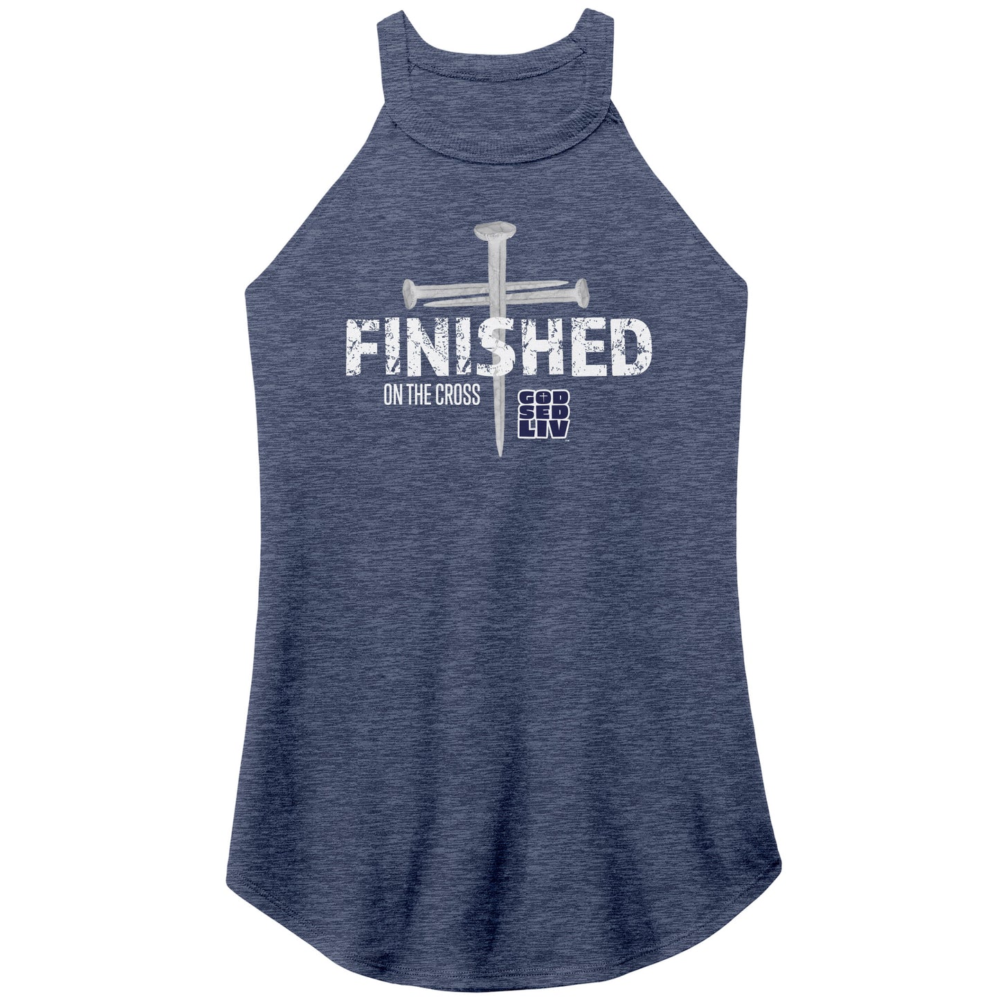 Finished on The Cross Women's Rocker Tank