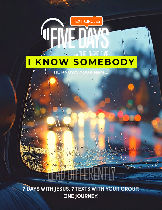 The JDOT Five Text Circle - I KNOW SOMEBODY