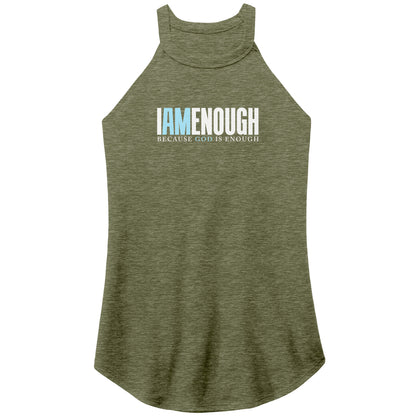 I Am Enough Women's Rocker Tank
