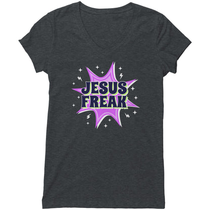 Jesus Freak Women's V-Neck Tee