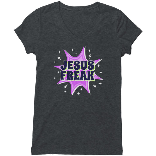Jesus Freak Women's V-Neck Tee