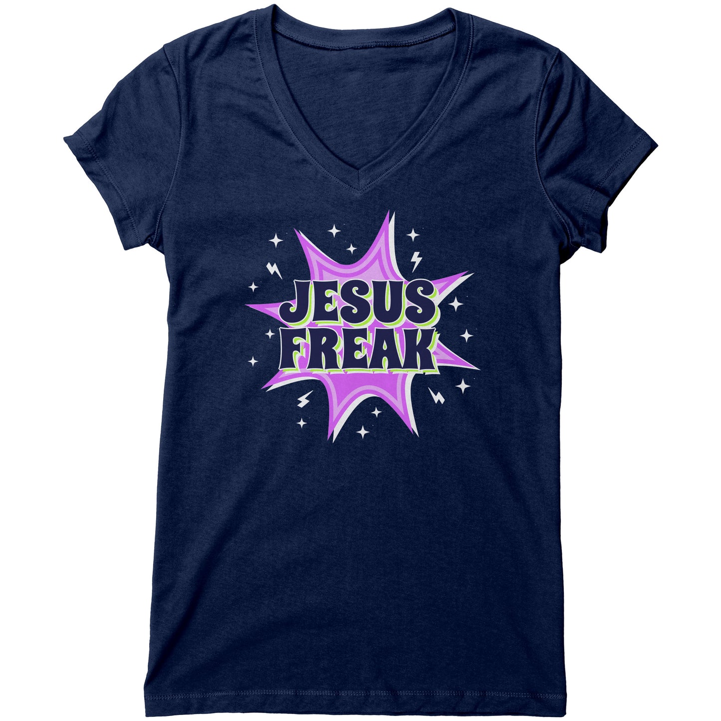 Jesus Freak Women's V-Neck Tee
