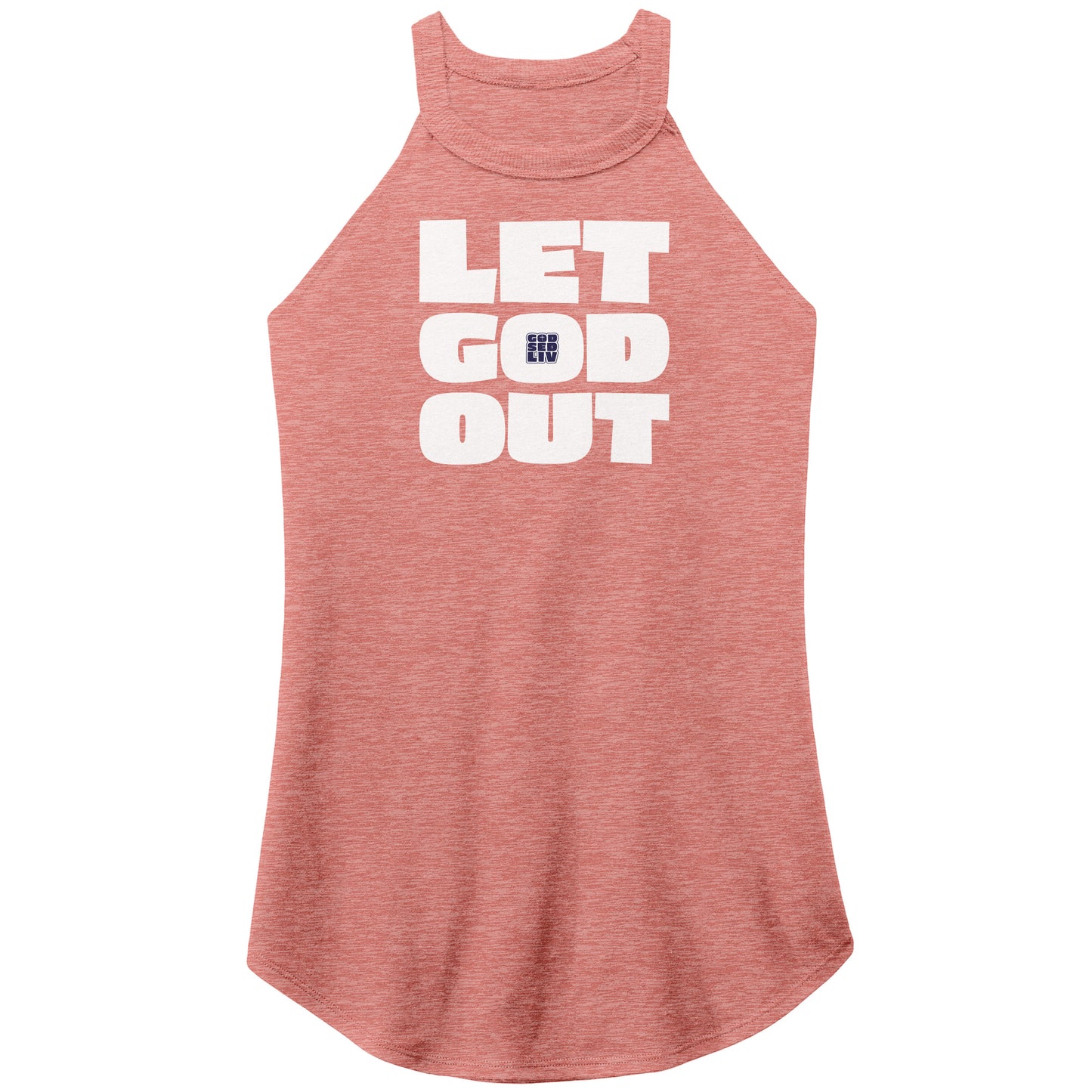 Let God Out Women's Rocker Tank