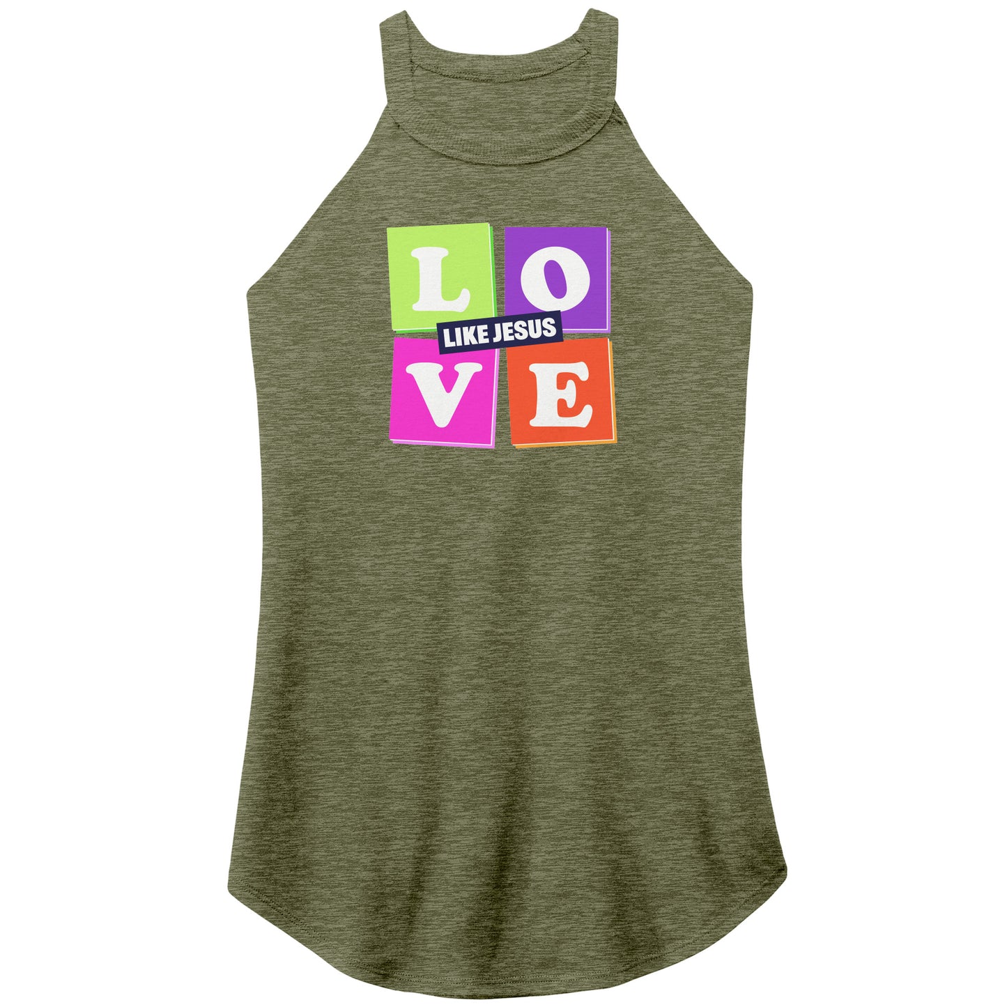 Love Like Jesus Women's Rocker Tank