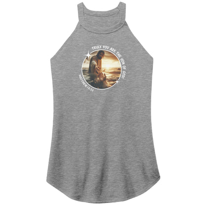 Matthew 14:33 Women's Rocker Tank