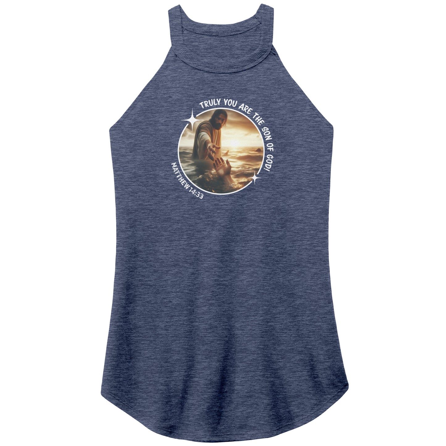 Matthew 14:33 Women's Rocker Tank