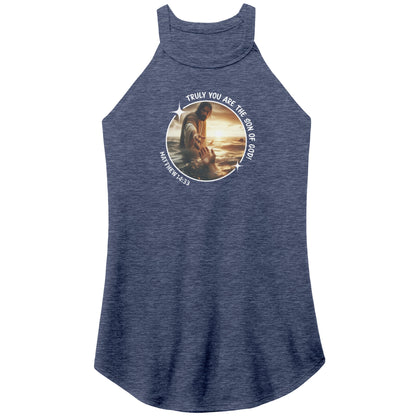 Matthew 14:33 Women's Rocker Tank