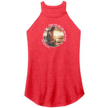 Matthew 14:33 Women's Rocker Tank