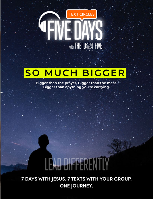 The JDOT Five Text Circle — SO MUCH BIGGER