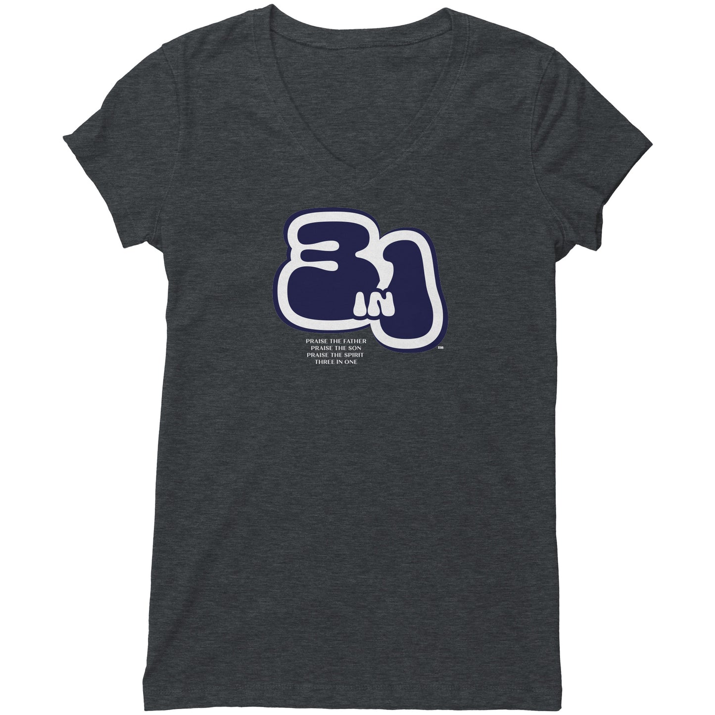 Three in One Women's V-Neck Tee