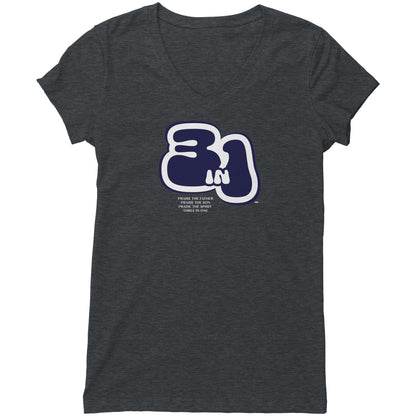 Three in One Women's V-Neck Tee