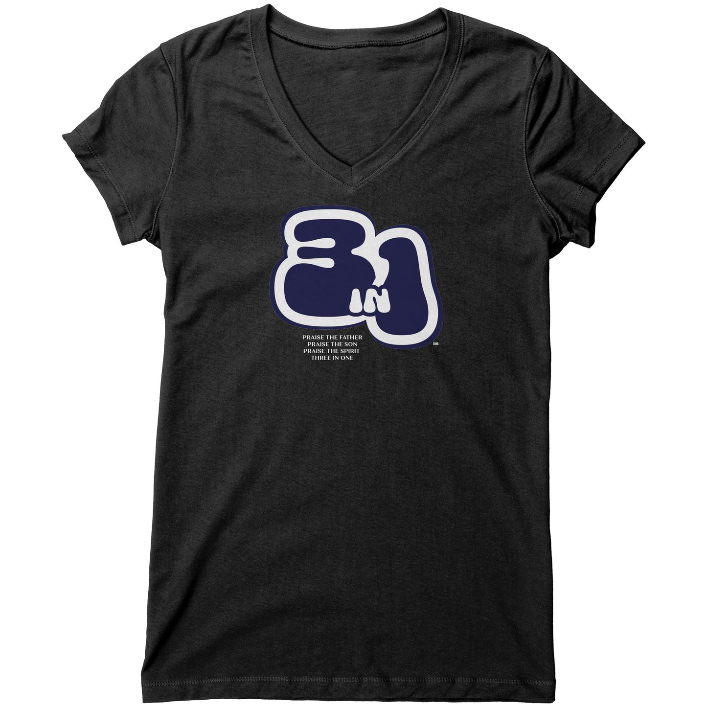 Three in One Women's V-Neck Tee
