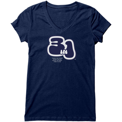 Three in One Women's V-Neck Tee