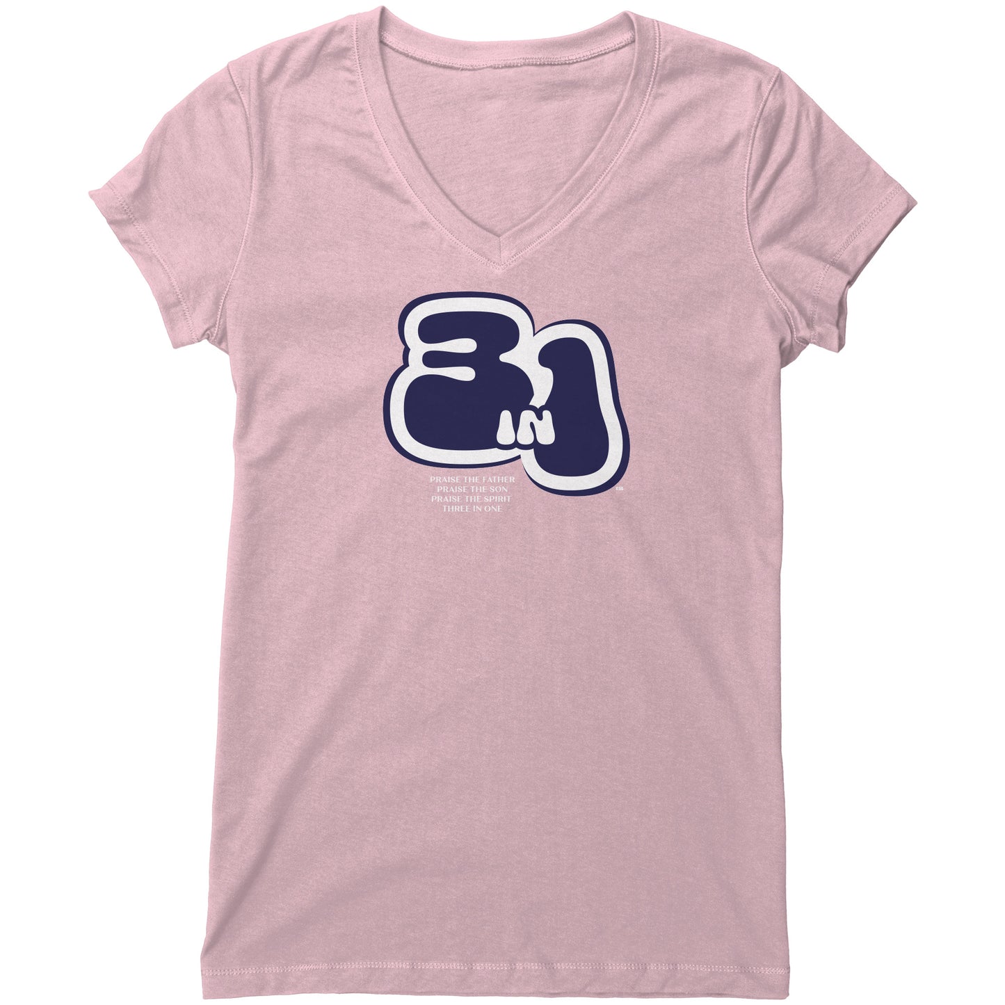 Three in One Women's V-Neck Tee