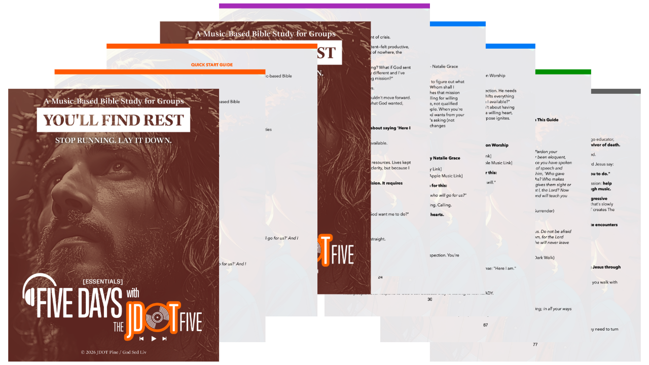 YOU'LL FIND REST — FIVE DAYS Essentials: Music-Based Small Group Curriculum