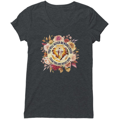 You've Never Been So Loved Women's V-Neck Tee