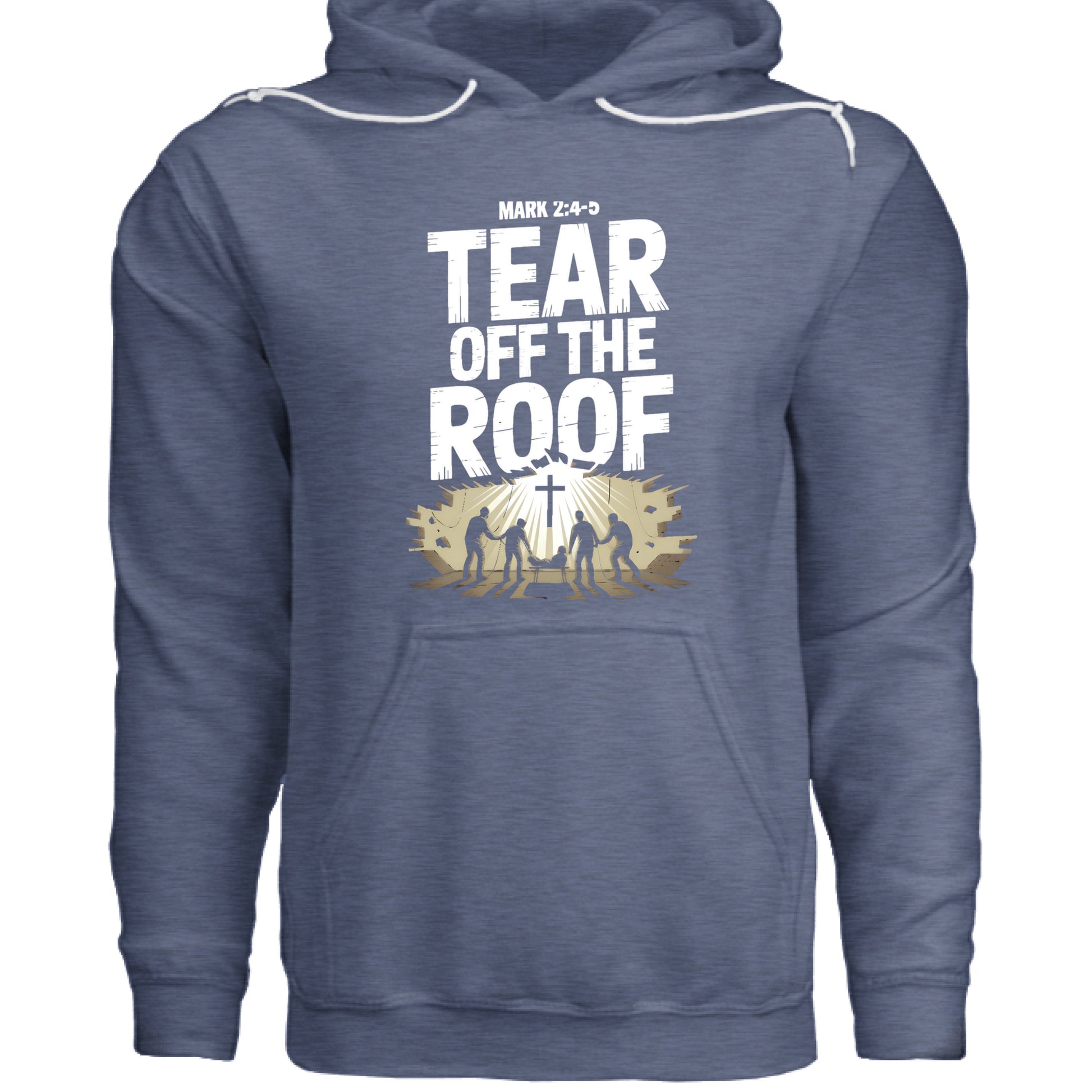 HEATHER NAVY - FRONT