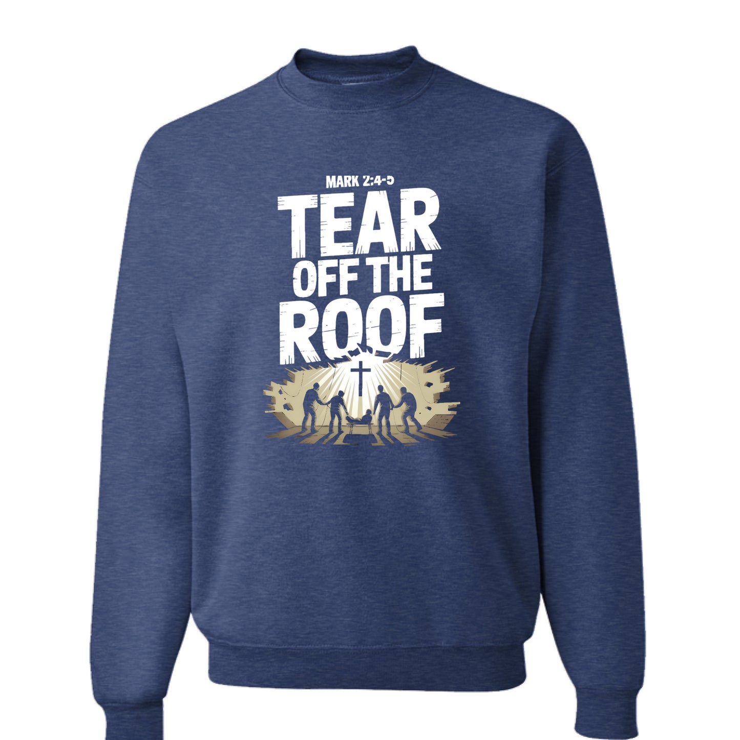 Vintage Heather Blue - FRONT