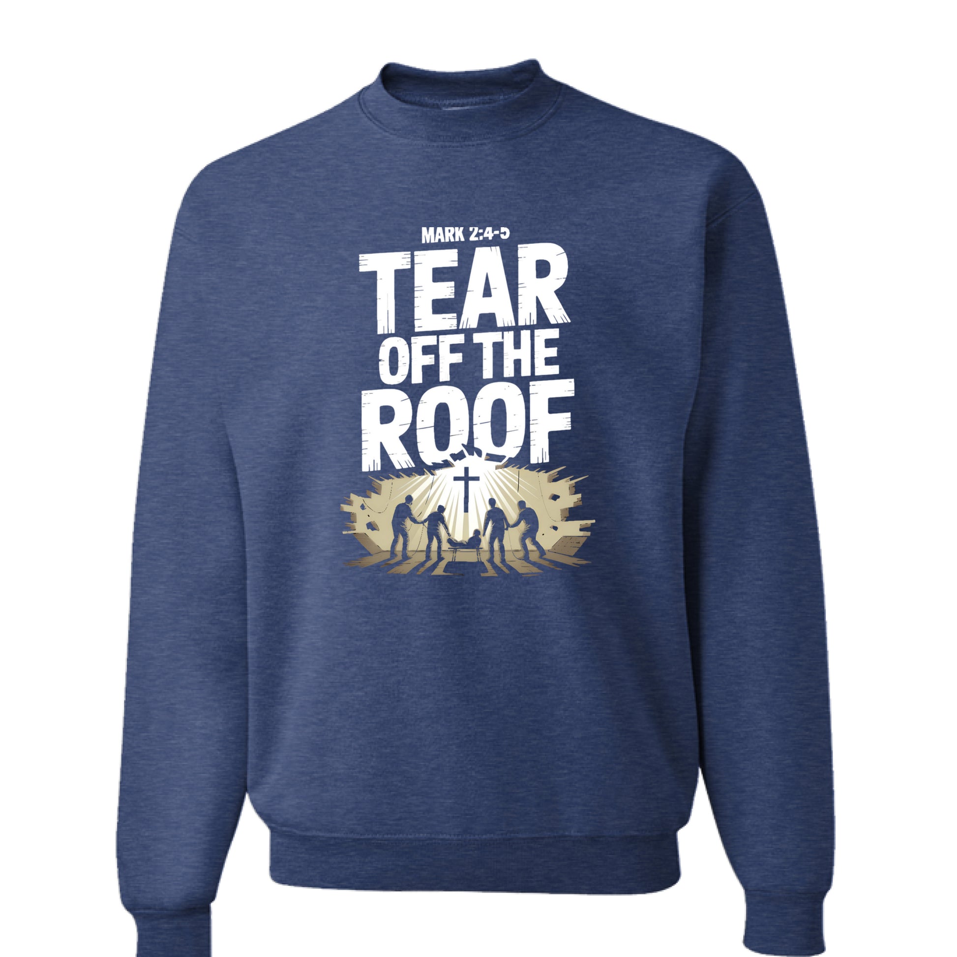 Vintage Heather Blue - FRONT