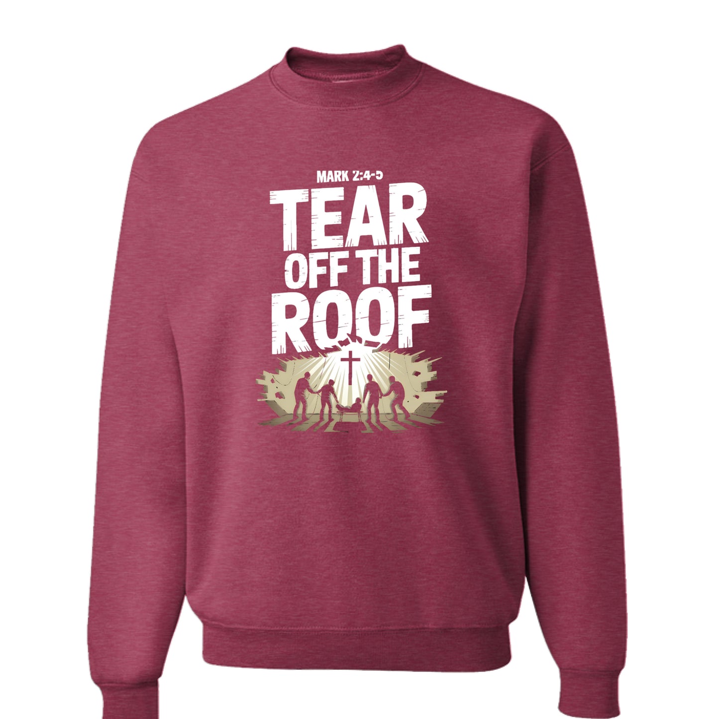 Vintage Heather Red - FRONT