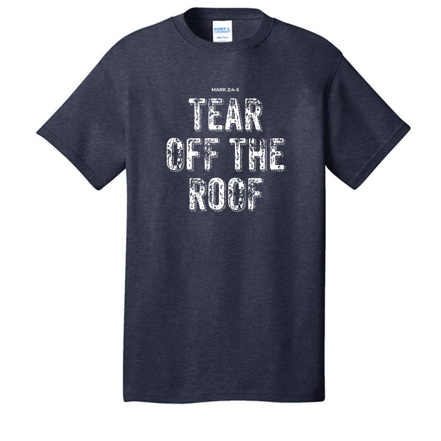 Heather Navy - FRONT