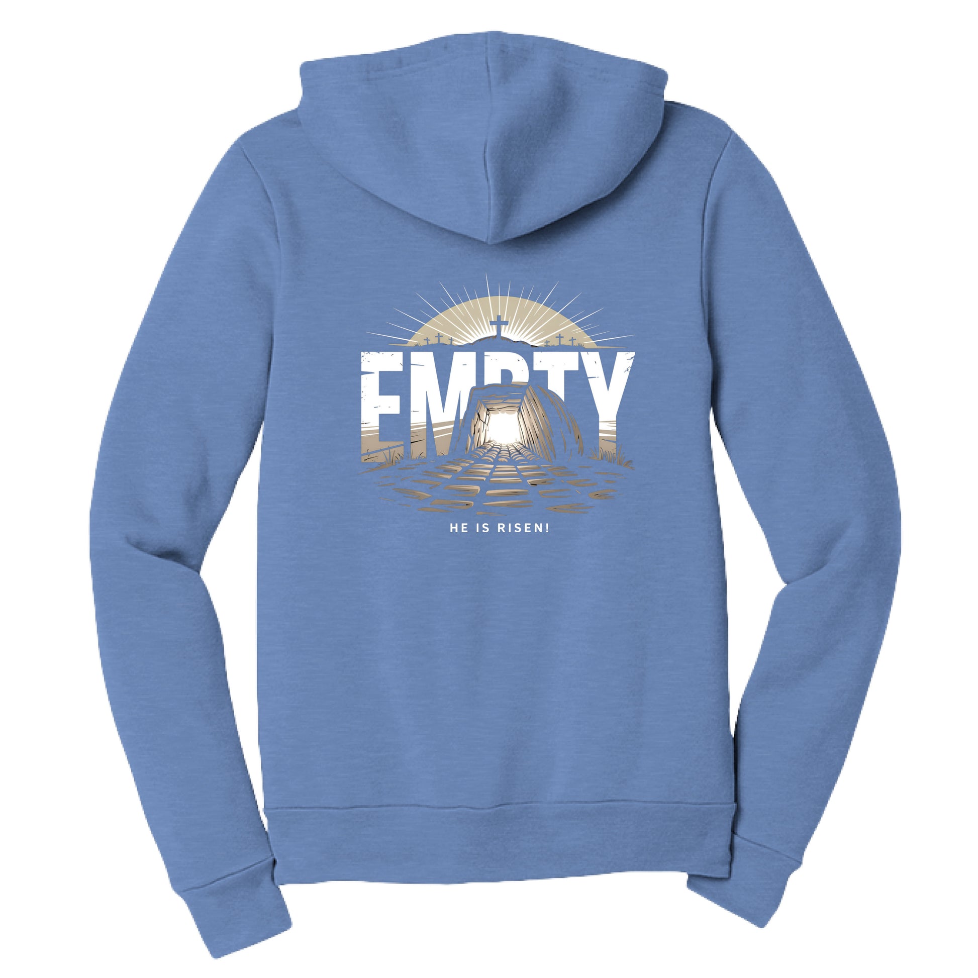 Heather Columbia Blue - BACK