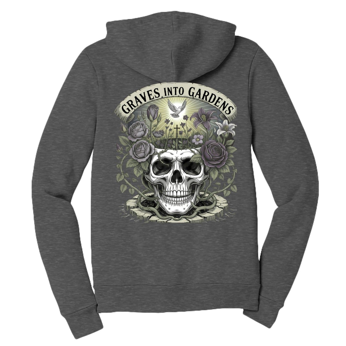 DK GREY HEATHER - BACK