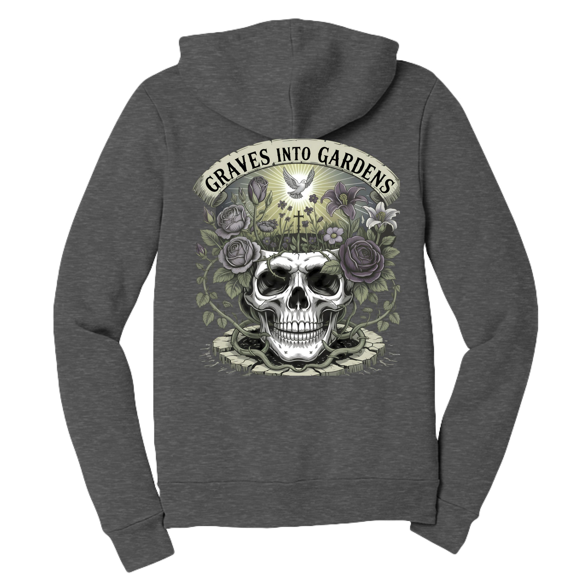 DK GREY HEATHER - BACK