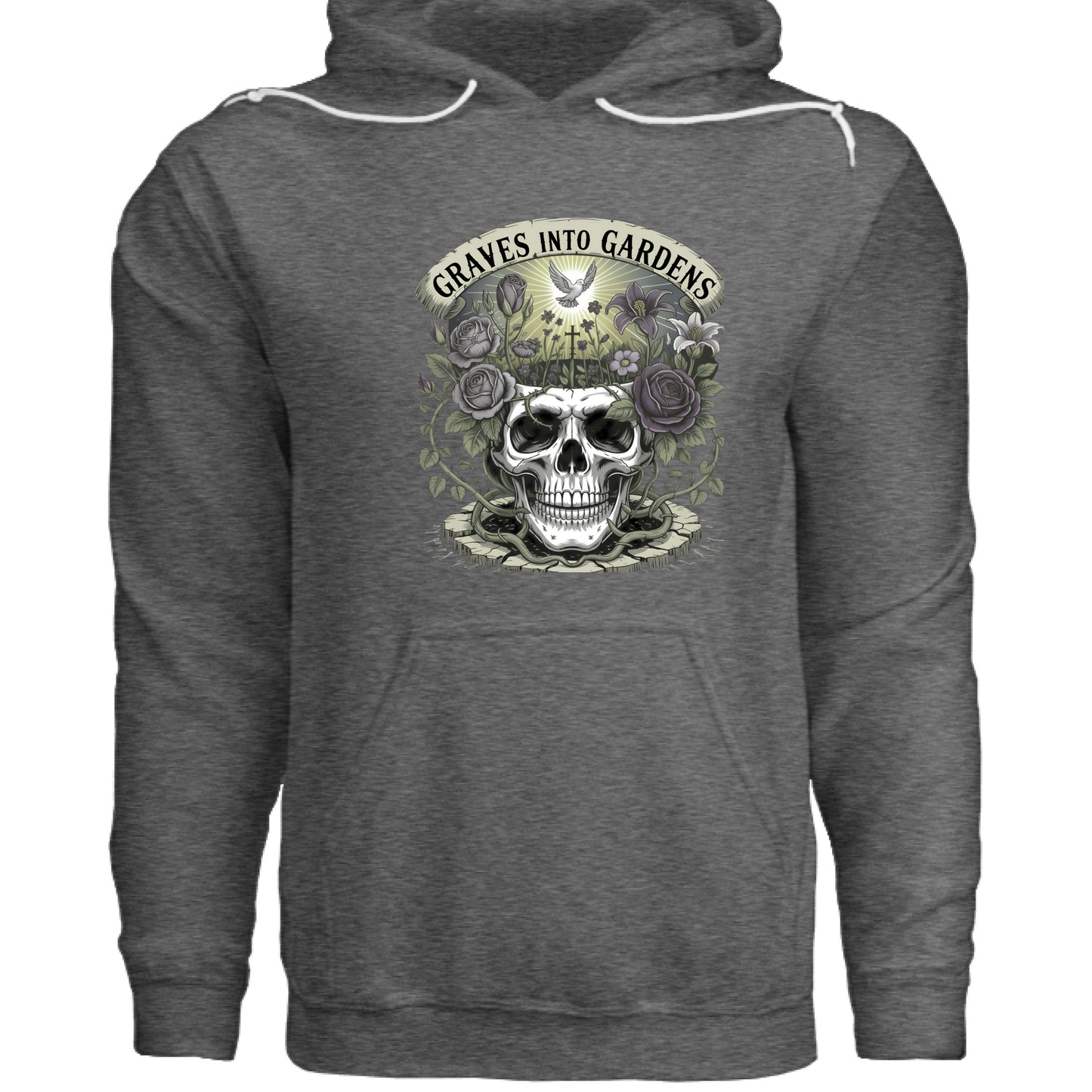 DK GRAY HEATHER - FRONT